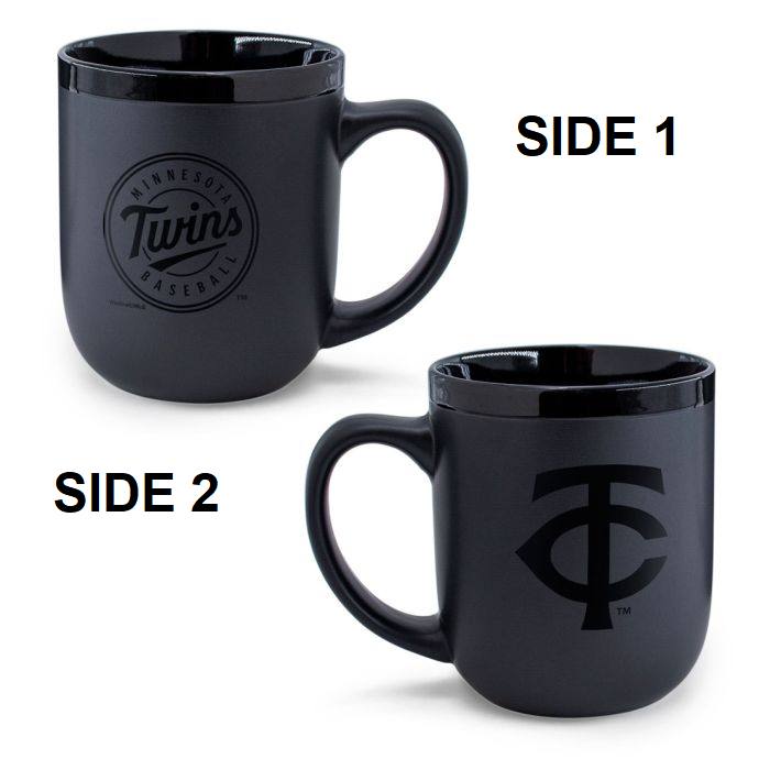 Minnesota Twins Coffee Mug 17oz Matte Black - WinCraft