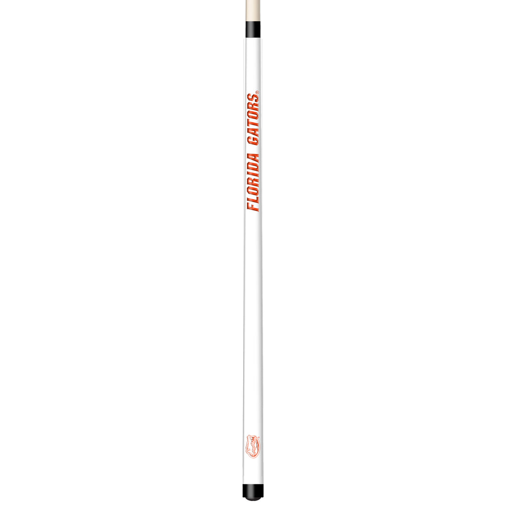 FLORIDA ENGRAVED BILLIARD CUE WHITE / ORANGE - UFLBCE102-JR