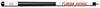 FLORIDA ENGRAVED BILLIARD CUE WHITE / ORANGE - UFLBCE102