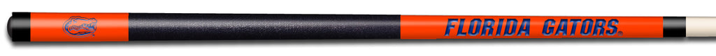 FLORIDA COLOR ENGRAVED BILLIARD CUE BLUE / ORANGE - UFLBCE912