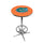 FLORIDA CHROME FOOT RING PUB TABLE ORANGE - UFLPTR202