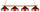 GEORGIA 4-LIGHT GAME TABLE LIGHT - UGA-480GL