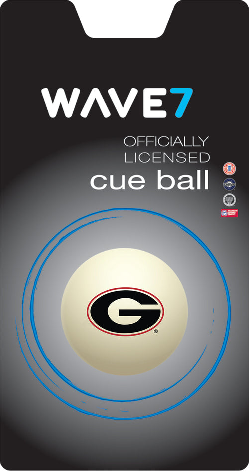 GEORGIA  CUE BALL WHITE - UGABBC100X