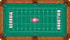 GEORGIA BILLIARD TABLE FELT - RECREATIONAL GRIDIRON - UGABTF000-9R