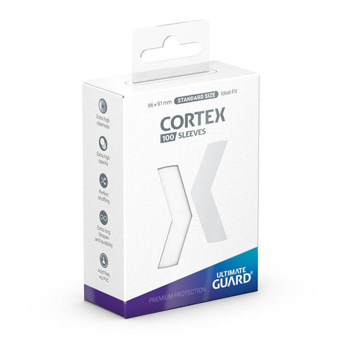Ultimate Guard -  Ugd Cortex - Cortex Sleeves: Standard Size Matte White (100Ct)