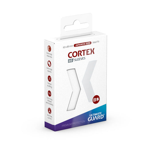 Ultimate Guard -  Ugd Cortex - Cortex Sleeves: Japanese Size Matte White (60Ct)