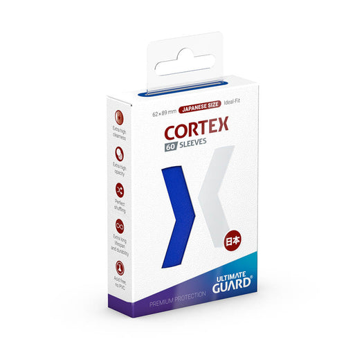 Ultimate Guard -  Ugd Cortex - Cortex Sleeves: Japanese Size Matte Blue (60Ct)