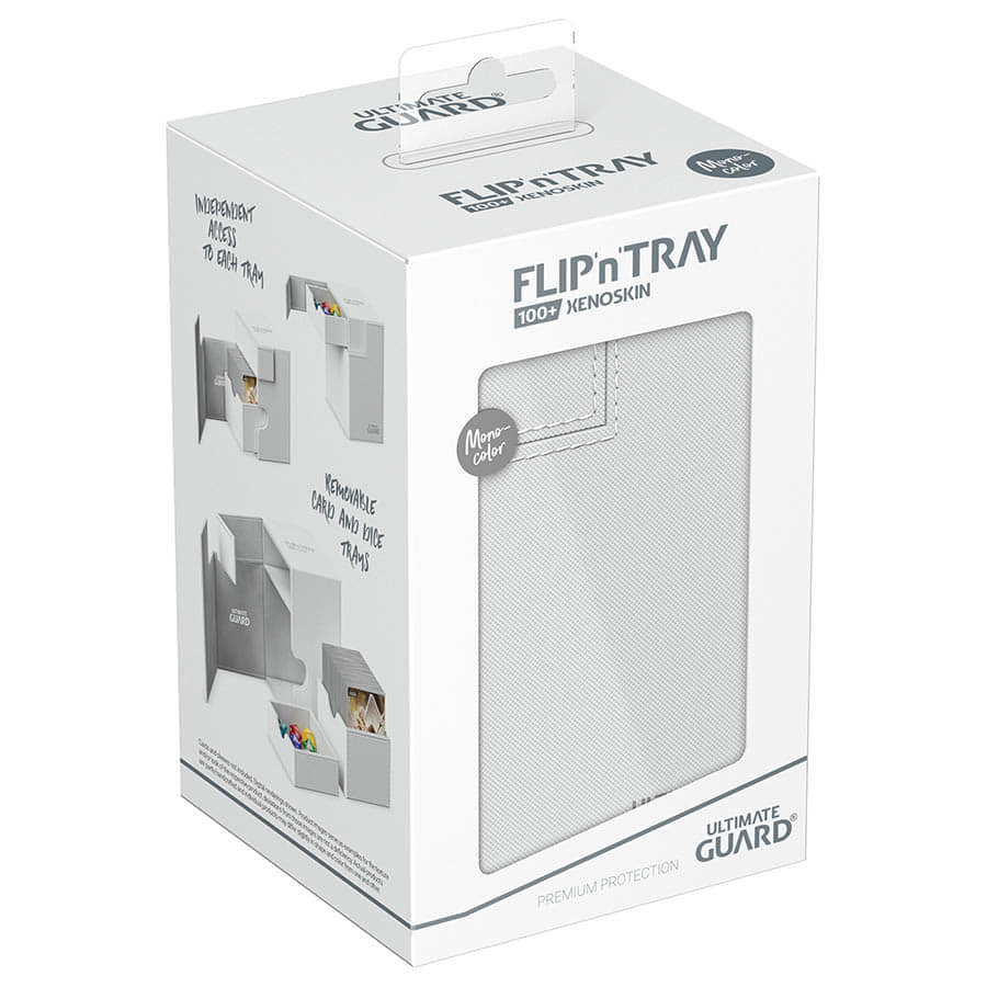 Ultimate Guard -  Ugd Premium Boxes - Deck Case 100+ Flip'n'tray Monocolor White