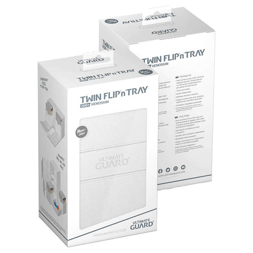 Ultimate Guard -  Ugd Premium Boxes - Twin Flip'n'tray Deck Case 200+ White