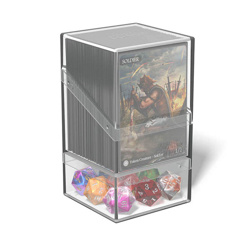 Ultimate Guard -  Ugd Boulder - Deck Case 100+ Boulder'n'tray: Clear
