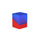 Ultimate Guard -  Ugd Boulder - Deck Case 100+ Boulder: Synergy Blue-Red