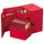 Ultimate Guard -  Ugd Premium Boxes - Deck Case 133+ Flip'n'tray: Monocolor Red