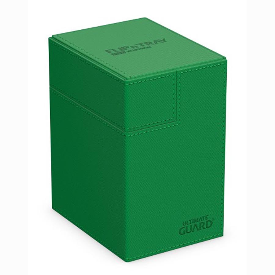 Ultimate Guard -  Ugd Premium Boxes - Deck Case 133+ Flip'n'tray: Monocolor Green