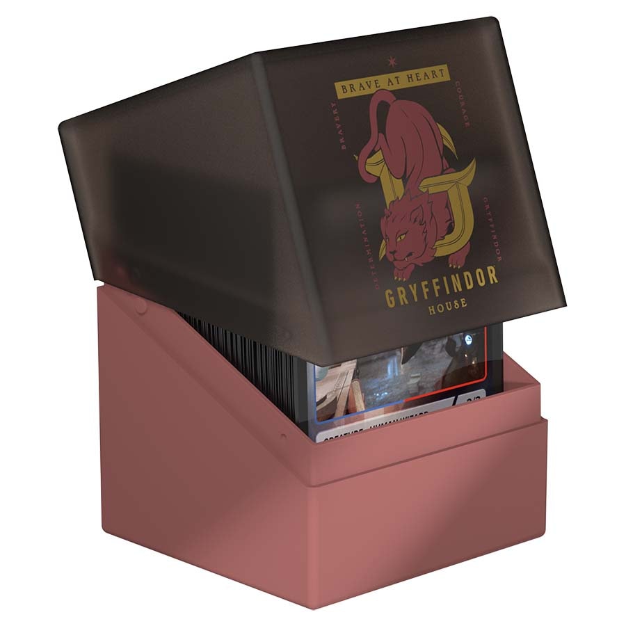 Ultimate Guard: Boulder 100+ Deck Case: Harry Potter: Four Houses: Gryffindor