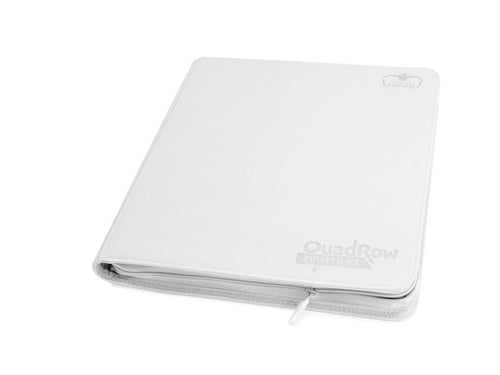 Ultimate Guard - Ultimate Guard 12-Pocket Quadrow Zipfolio Xenoskin White