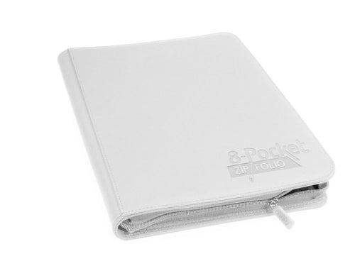 Ultimate Guard - Ultimate Guard 8-Pocket Zipfolio Xenoskin White