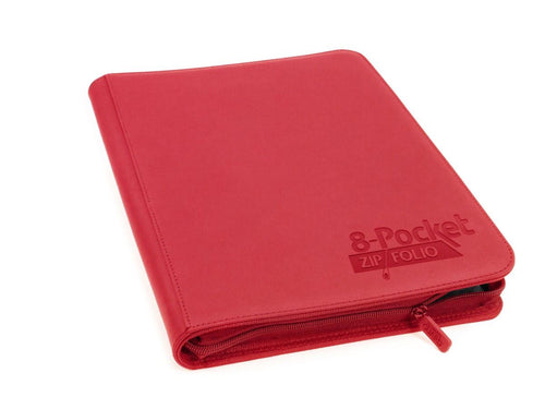 Ultimate Guard - Ultimate Guard 8-Pocket Zipfolio Xenoskin Red