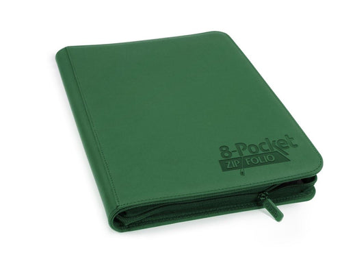 Ultimate Guard - Ultimate Guard 8-Pocket Zipfolio Xenoskin Green