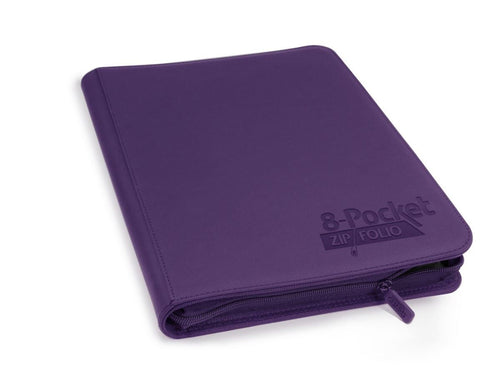 Ultimate Guard - Ultimate Guard 8-Pocket Zipfolio Xenoskin Purple