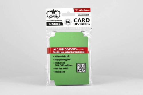 Ultimate Guard - Ultimate Guard Card Dividers Standard Size Green