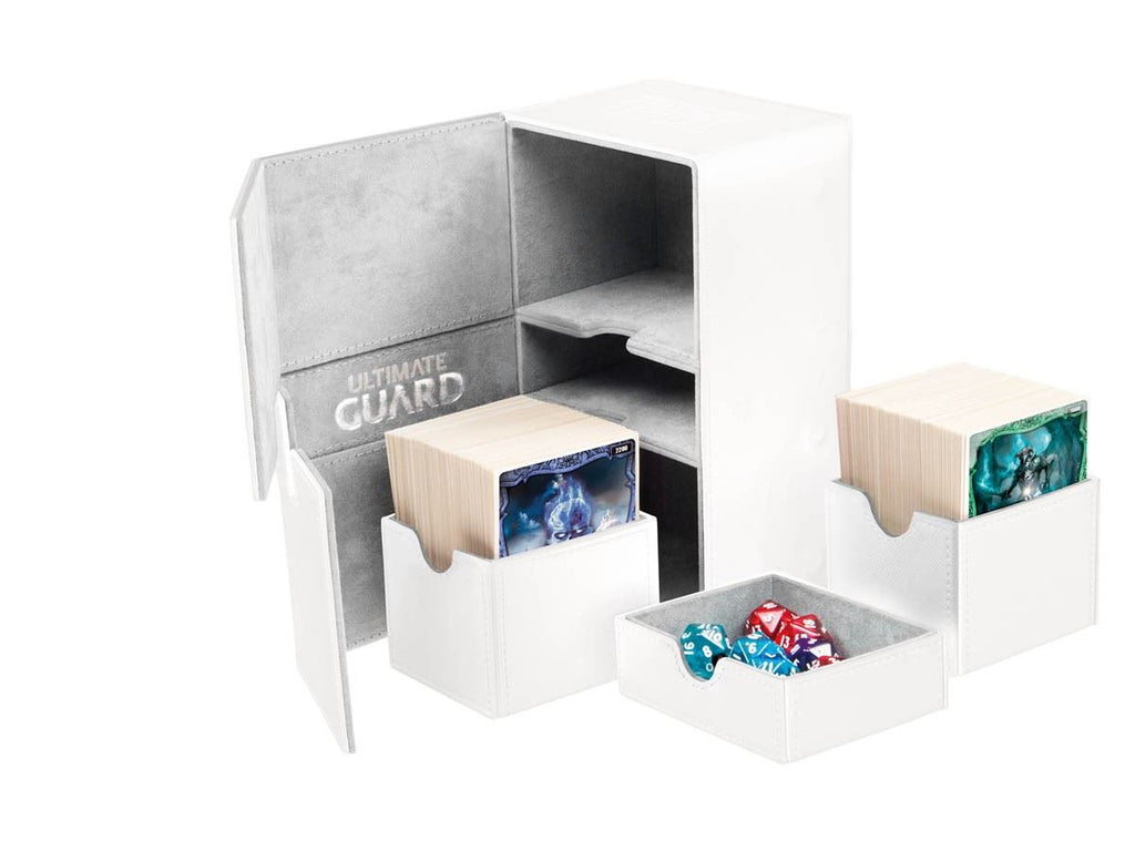 Ultimate Guard - Ultimate Guard Deck Case Twin Flip N Tray 160+ Standard Xenoskin White