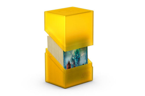 Ultimate Guard - Ultimate Guard Deck Case Boulder 80+ Amber