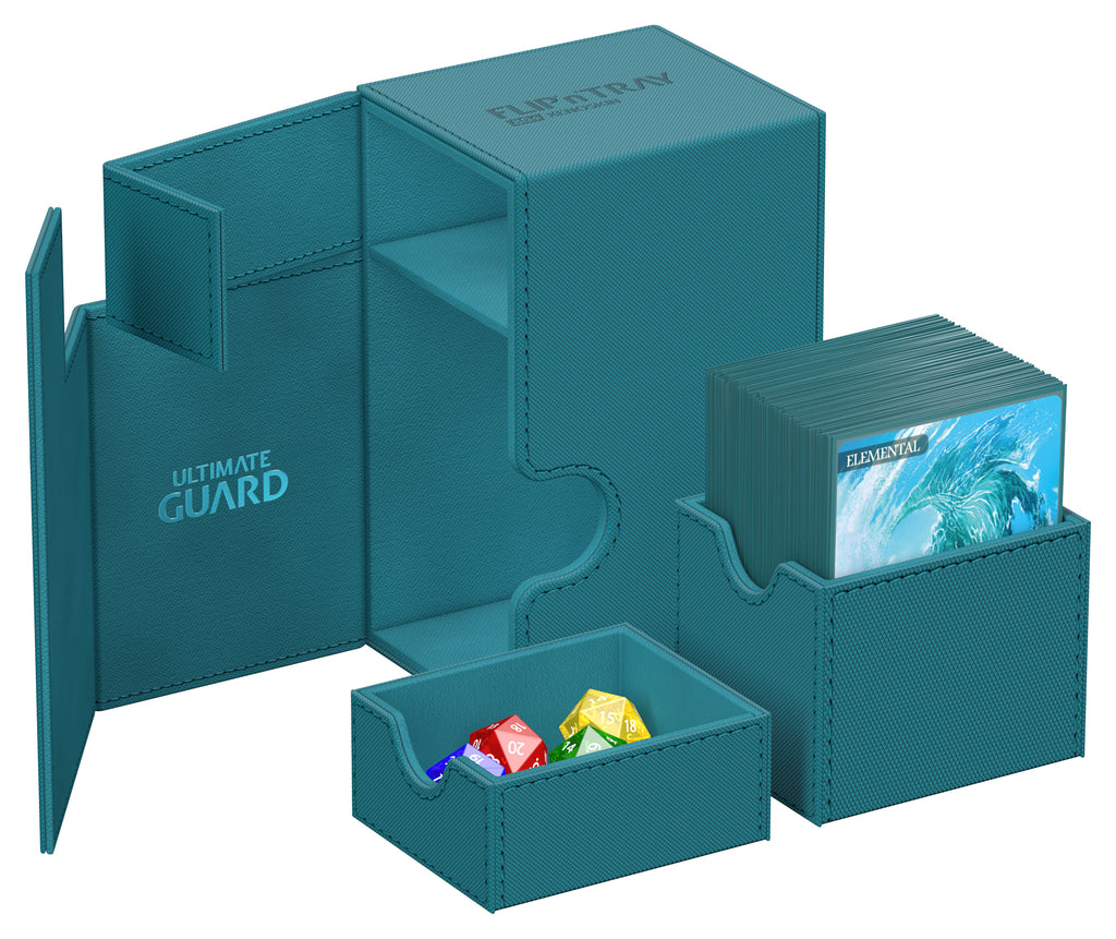 Ultimate Guard - Ultimate Guard Flip`N`Tray 80+ Monocolor Petrol
