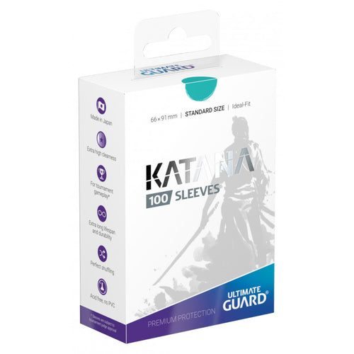 Ultimate Guard - Ultimate Guard Sleeves Katana Turquoise 100-Count
