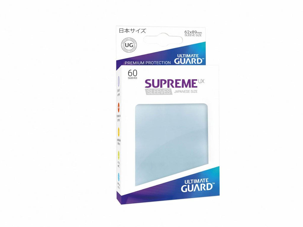 Ultimate Guard - Ultimate Guard Small Sleeves Supreme Ux Transparent 60-Count