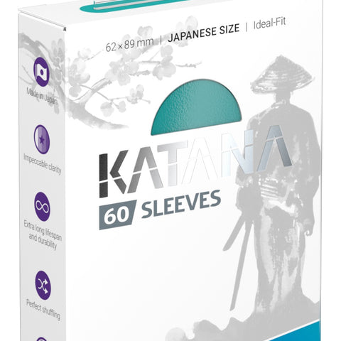 Ultimate Guard - Ultimate Guard Sleeves Japanese Katana Turquoise 60-Count
