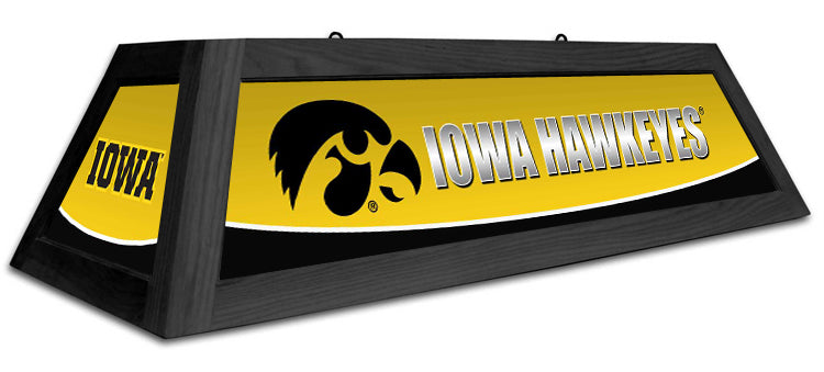 IOWA 42'' SPIRIT GAME TABLE LAMP - STOCK BLACK/GOLD - UIABSL421