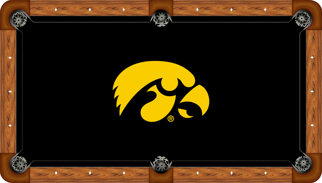 IOWA BILLIARD TABLE FELT - RECREATIONAL BLACK - UIABTF114R-9