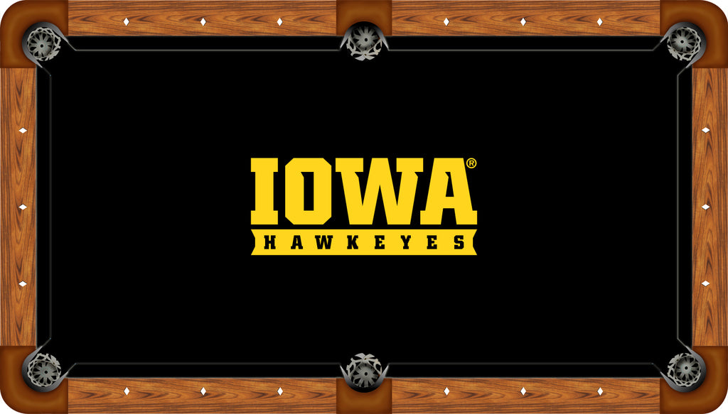 IOWA BILLIARD TABLE FELT - RECREATIONAL BLACK - UIABTF314R-9