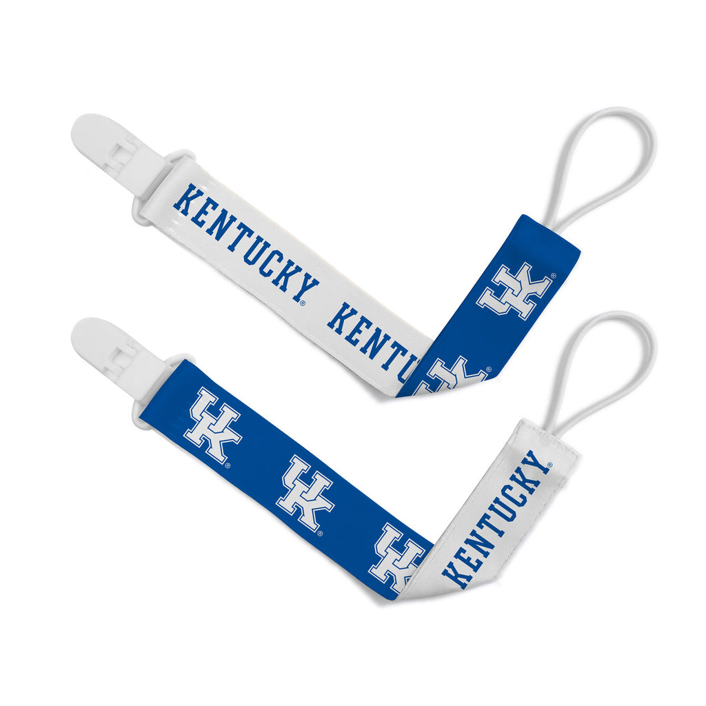 Kentucky Wildcats Pacifier Clips 2 Pack - Masterpieces Puzzle Company