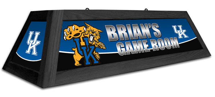 KENTUCKY 42'' SPIRIT GAME TABLE LAMP - CUSTOM BLUE - UKYBSL421C