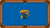 KENTUCKY BILLIARD TABLE FELT - RECREATIONAL BLUE - UKYBTF101-8R