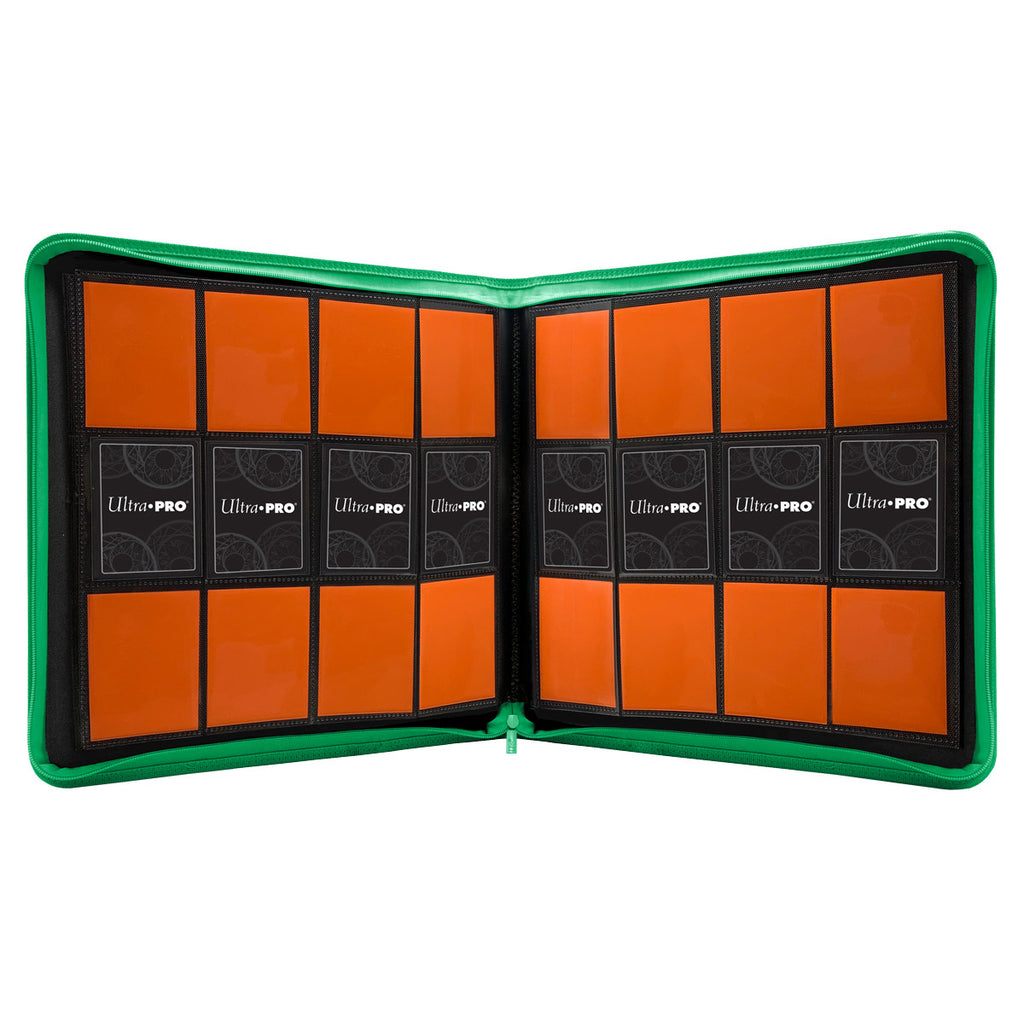 Ultra Pro - Ultra Pro Zippered Pro Binder 12 Pocket Green