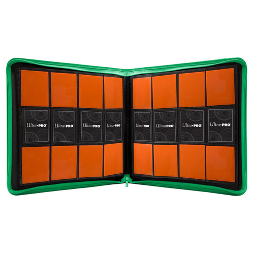 Ultra Pro - Ultra Pro Zippered Pro Binder 12 Pocket Green