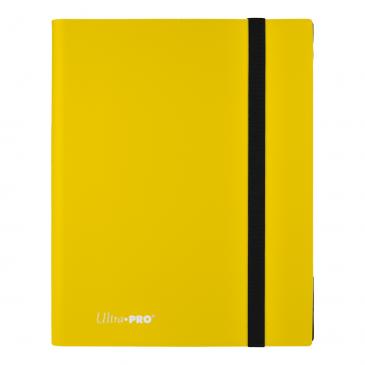 Ultra Pro - Ultra Pro Pro Binder 9-Pocket Eclipse Lemon Yellow