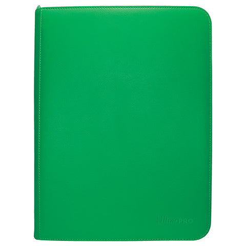 Ultra Pro - Ultra Pro Zippered Pro Binder 9 Pocket Vivid Green
