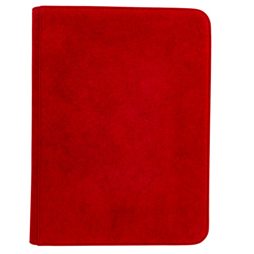 Ultra Pro - Ultra Pro Zippered Pro Binder 9 Pocket Vivid Deluxe Red