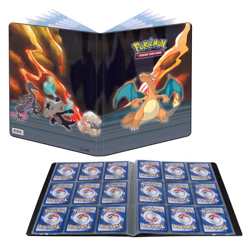 Ultra Pro - Ultra Pro Portfolio 9 Pocket Pokemon Gallery Series Scorch ...