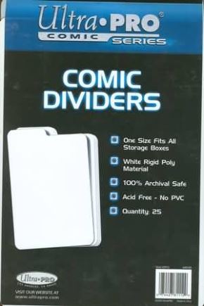 Ultra Pro - Ultra Pro Comic Dividers 25-Count