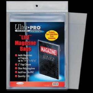 Ultra Pro - Ultra Pro Comic Bags Life Magazine Size 100-Count