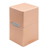 Ultra Pro - Ultra Pro Deck Box Satin Tower Metallic Rose Gold