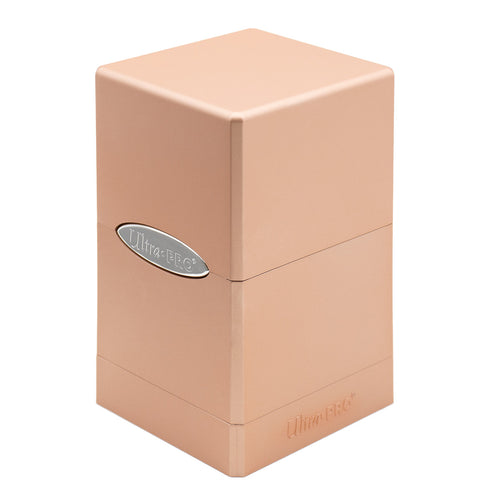 Ultra Pro - Ultra Pro Deck Box Satin Tower Metallic Rose Gold