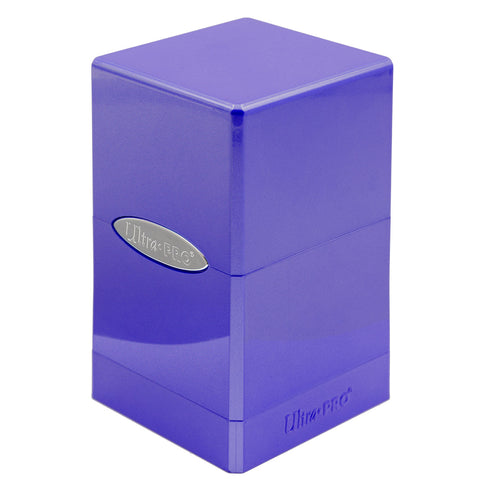 Ultra Pro - Ultra Pro Deck Box Satin Tower Hi-Gloss Amethyst