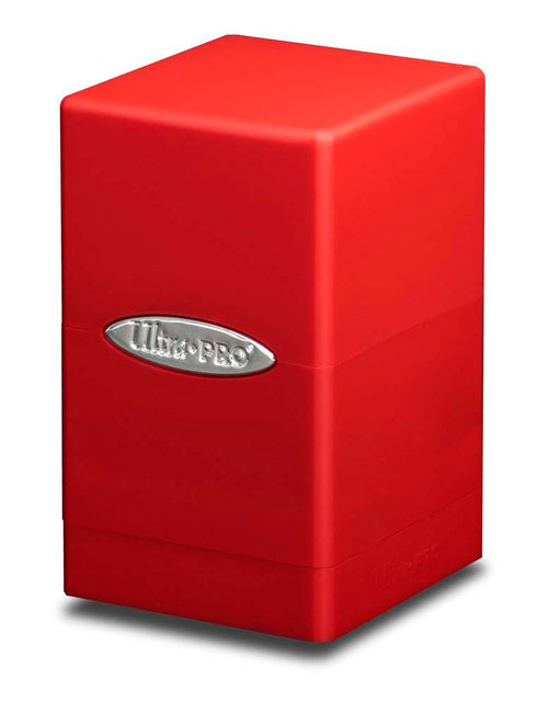 Ultra Pro - Ultra Pro Deck Box Satin Tower Version 2 Red