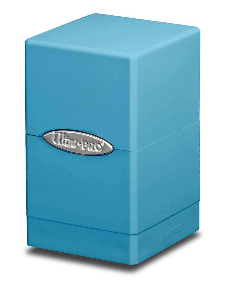 Ultra Pro - Ultra Pro Deck Box Satin Tower Version 2 Light Blue