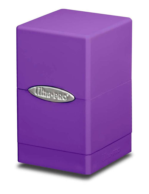 Ultra Pro - Ultra Pro Deck Box Satin Tower Version 2 Purple